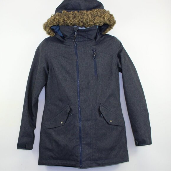 Burton Blue Grey Snowboard Jacket Coat (S) - Picture 1 of 11